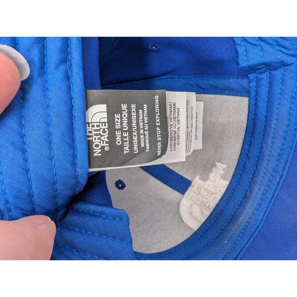 The North Face‎ Hat Cap Strap Back Unisex One Size Blue
